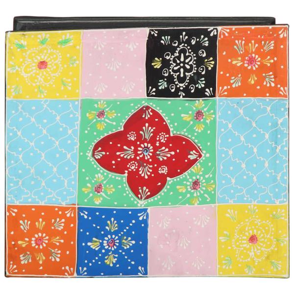 Nachttisch 2er Set Mehrfarbig 40x35x45 cm Ingenieurholz