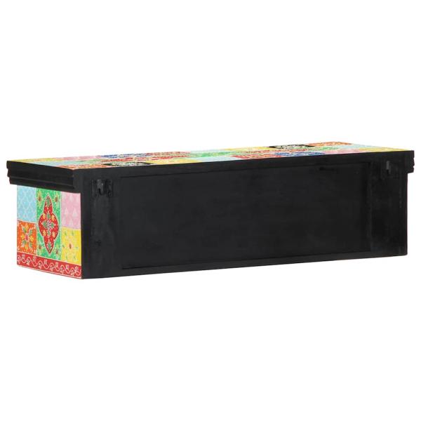 TV Schrank Wandmontage Mehrfarbig 80x30x22 cm Ingenieurholz