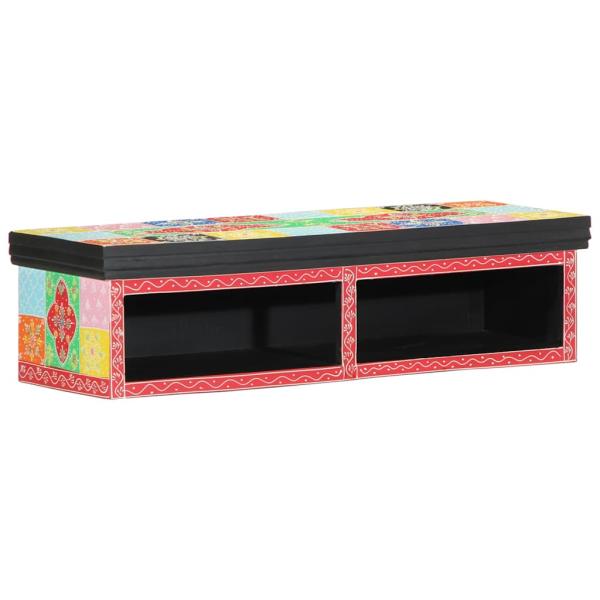 TV Schrank Wandmontage Mehrfarbig 80x30x22 cm Ingenieurholz