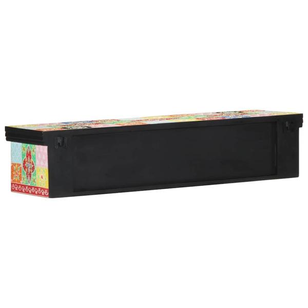 TV-Schrank Wandmontiert Mehrfarbig 100x30x22cm Ingenieurholz