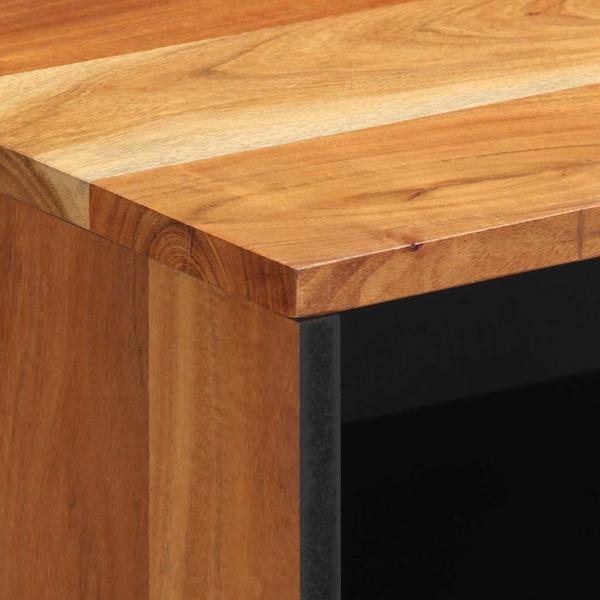 Nachttisch 50x33x62 cm Massivholz Akazie