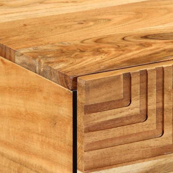 Couchtisch 100x54x40 cm Massivholz Akazie