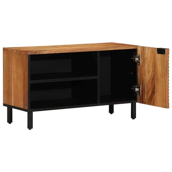 ARDEBO.de - TV-Schrank 80x31,5x46 cm Massivholz Akazie