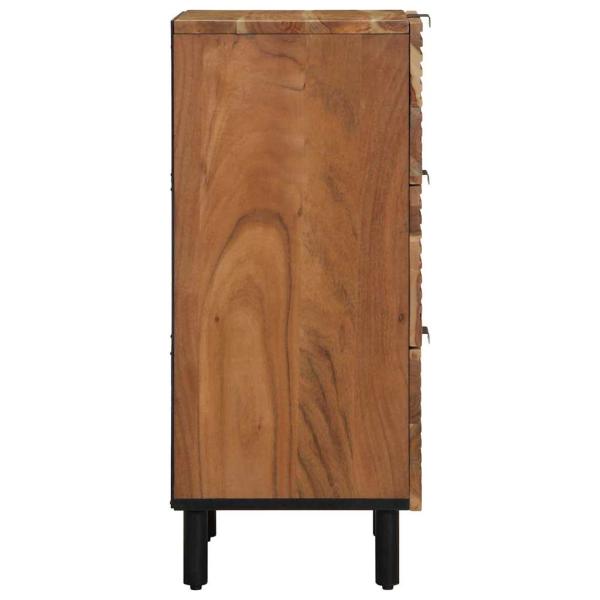Sideboard 40x33x75 cm Massivholz Akazie