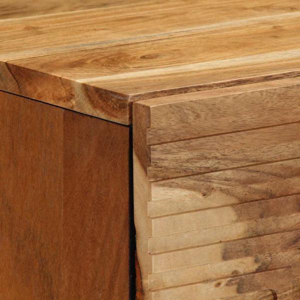 Sideboard 40x33x75 cm Massivholz Akazie