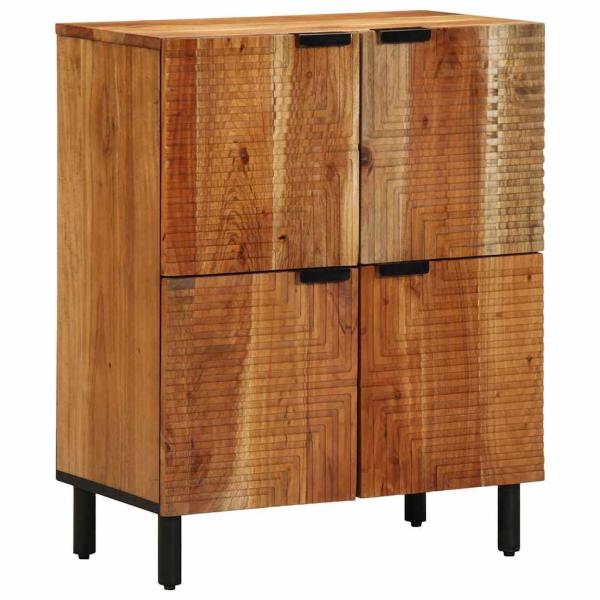 ARDEBO.de - Sideboard 60x33x75 cm Aus massivem Akazienholz