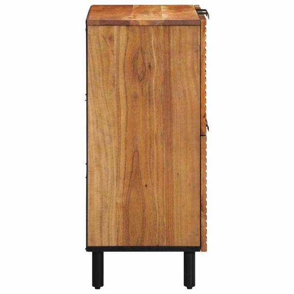 Sideboard 60x33x75 cm Aus massivem Akazienholz