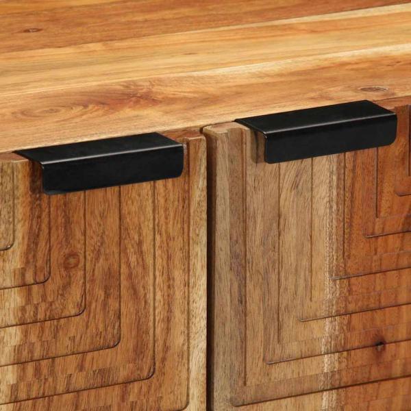 Sideboard 60x33x75 cm Aus massivem Akazienholz