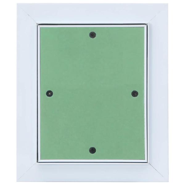 Zugangstafel mit Aluminiumrahmen und Gipskarton 200x250 mm