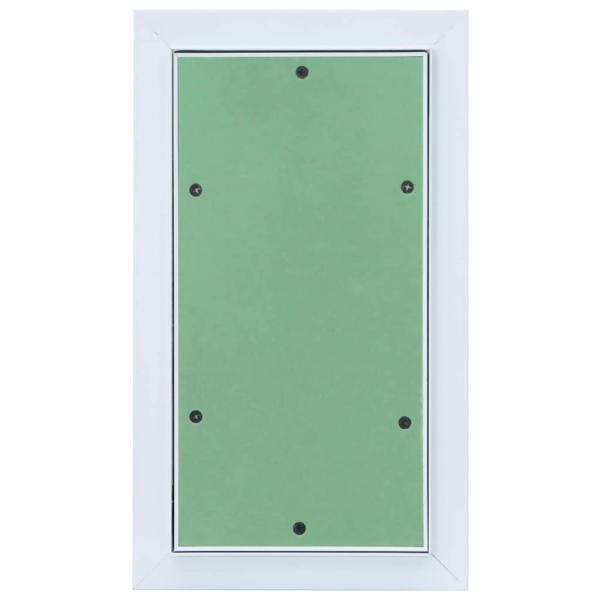 Zugangstür mit Aluminiumrahmen und Gipsplatte 200x400 mm