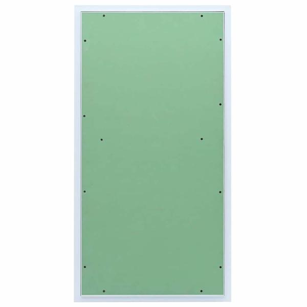 Zugangspanel mit Aluminiumrahmen und Gipsplatte 500x1000 mm