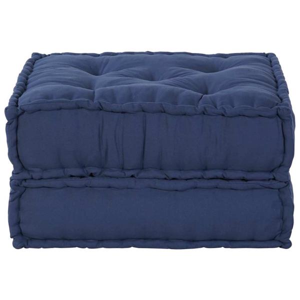 Modularer Pouf Indigo 70x70x36 aus Stoff