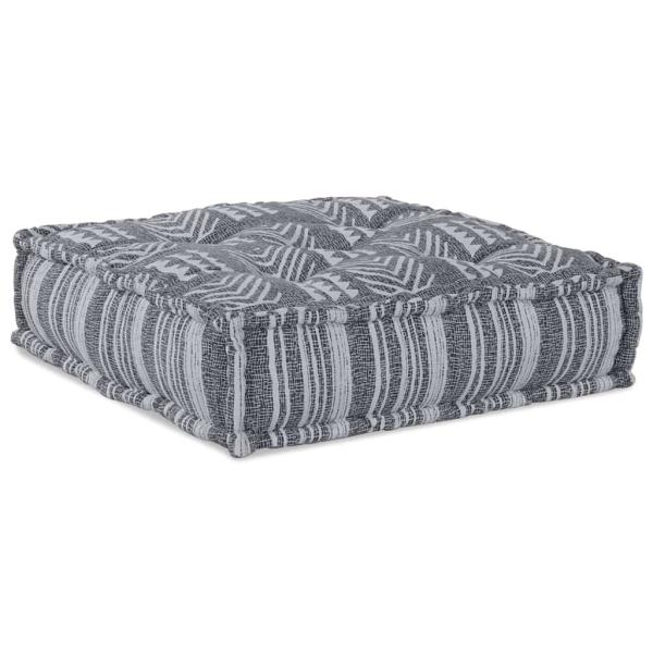 Modular-Pouf Grau 70x70x54 Stoff