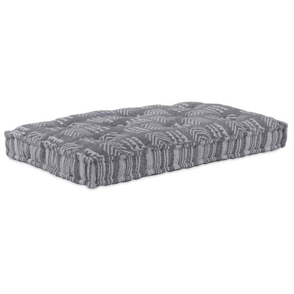 ARDEBO.de - Palettensitzkissen grau 120x80x12 cm aus Stoff