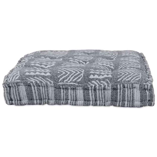 Palettensitzkissen grau 120x80x12 cm aus Stoff