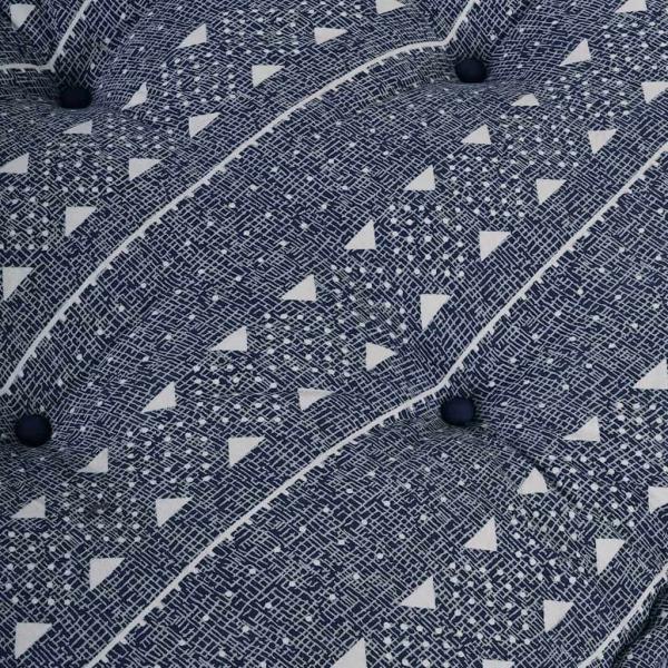 Palettenkissen Indigo 120x80x12 cm