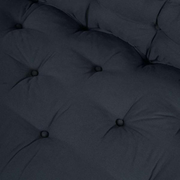 Palettensofa-Kissen mit Rückenstütze in Anthrazit