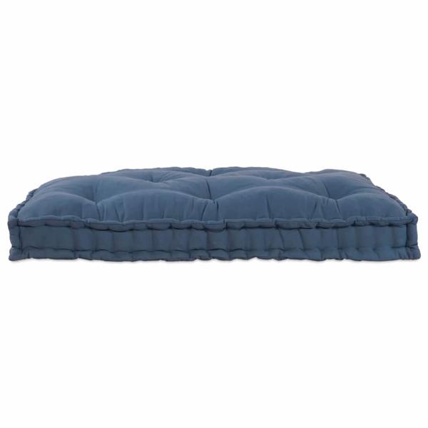 Palettensofa Kissen Blau Stoff