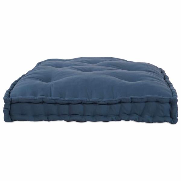 Palettensofa Kissen Blau Stoff