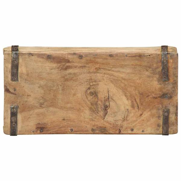 Tablett 30x15x9 cm Massivholz Wiederverwertet