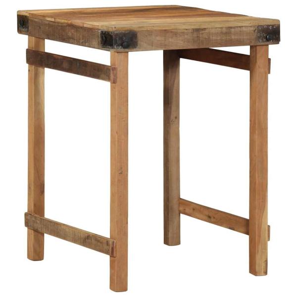 ARDEBO.de - Esstisch 55x60x76 cm Massivholz wiederverwendet