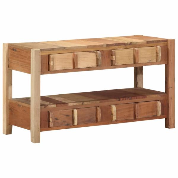 ARDEBO.de - TV-Schrank 83x33x46 cm Massivholz Altholz
