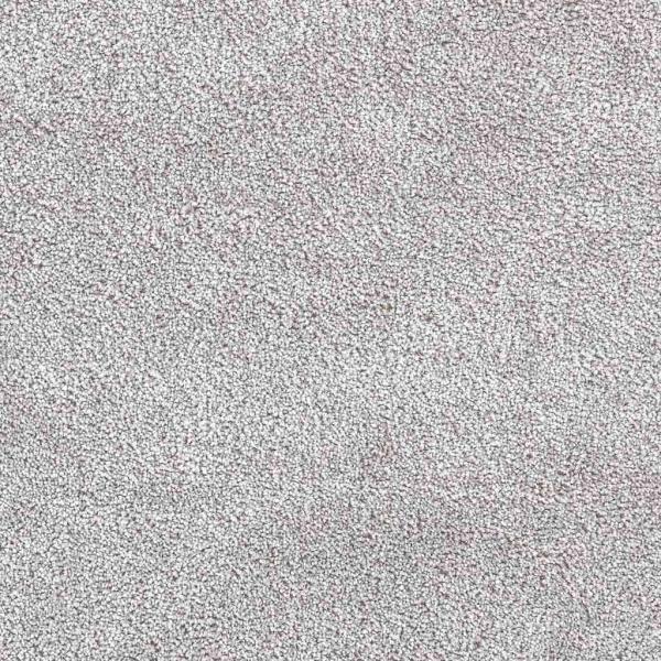 Flauschiger Teppich mit Latexrückseite Grau ø120 cm