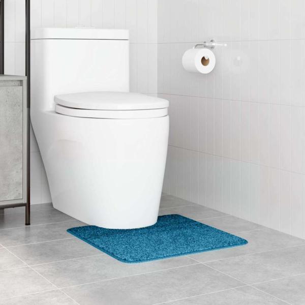 Badematte U-Form Blau 50x50 cm Polypropylen Rutschfest
