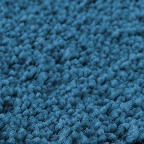 Badematte U-Form Blau 50x50 cm Polypropylen Rutschfest