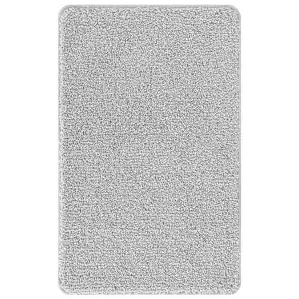 Badematte Rechteckig Grau 50x80 cm Polypropylen Rutschfest
