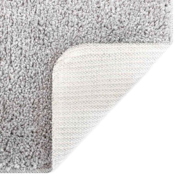 Badematte Rechteckig Grau 50x80 cm Polypropylen Rutschfest