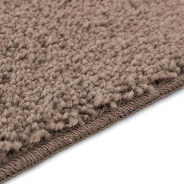 Badematte Rechteckig Braun 60x90 cm Polypropylen Rutschfest