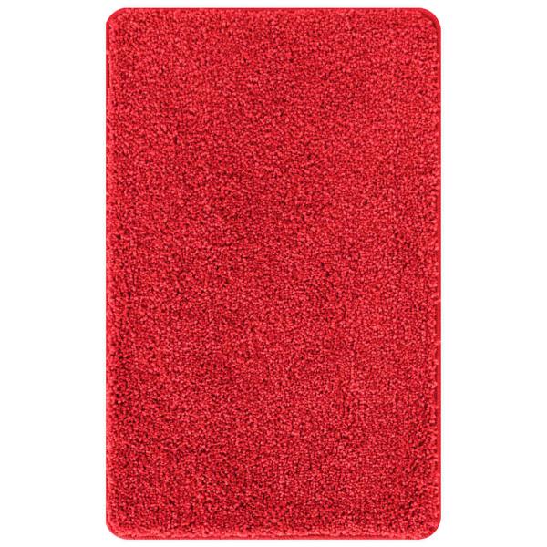 Badematte Rechteckig Rot 60x90 cm Polypropylen Rutschfest