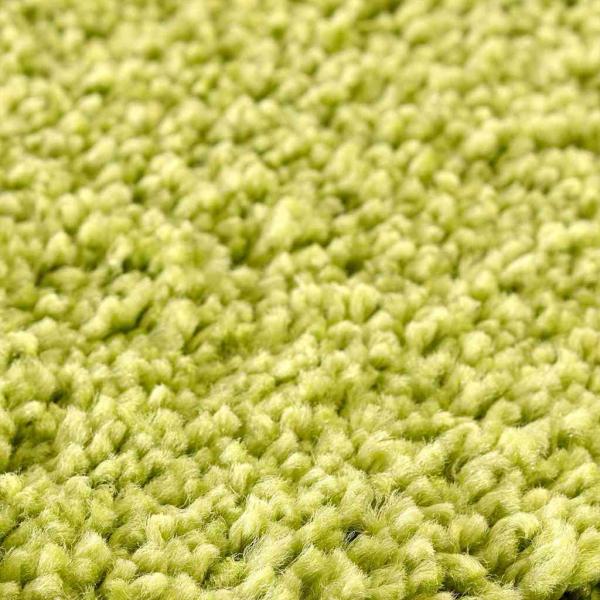 2-teiliges Badteppich-Set Grün Polypropylen Rutschfest