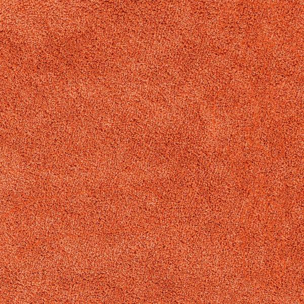 2-teiliges Badteppich-Set Orange Polypropylen Rutschfest