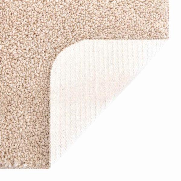3-teiliges Badteppich-Set Creme Polypropylen Rutschfest