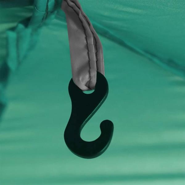 Poolzelt in Meergrün, 366x305 cm, wasserdicht