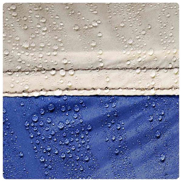 Camping Mückennetz mit Tür Blau für 5 Personen wasserdicht