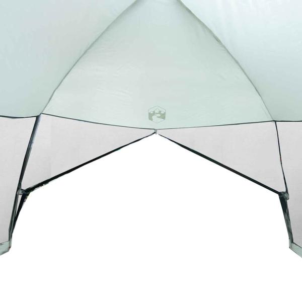 Camping-Mückennetz mit Tür Grau für 6 Personen Wasserfest