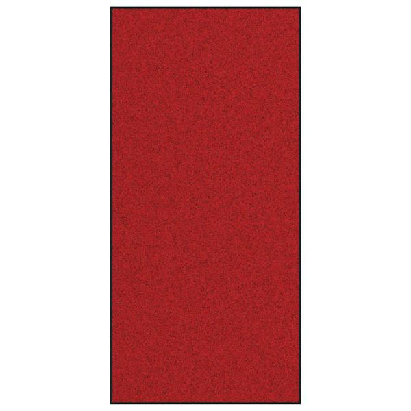 Waschbare Fußmatte Rot 120x250 cm