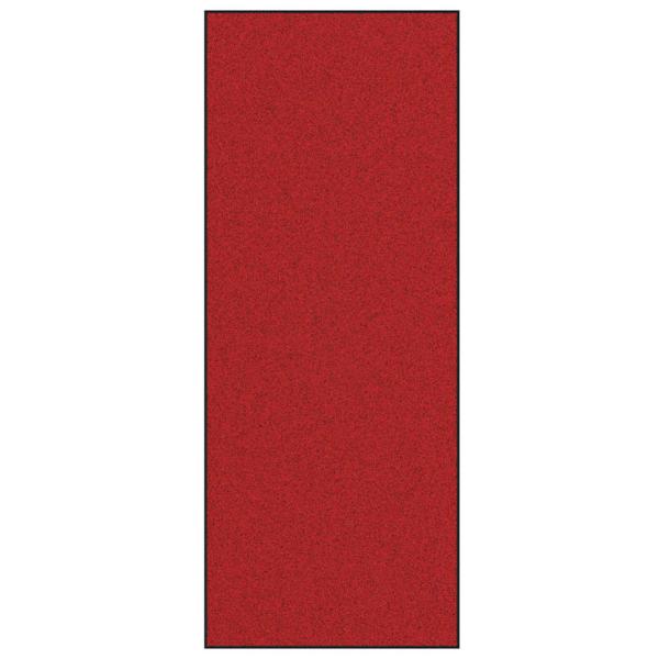 Waschbare Fußmatte Rot 120x300 cm