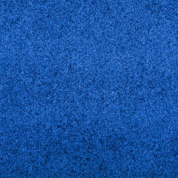 Fußmatte Blau und Schwarz 120 x 400 cm 100% Polyamid