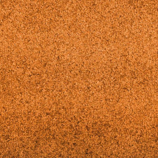 Fußmatte Orange und Schwarz 120 x 400 cm Polyamid und PVC