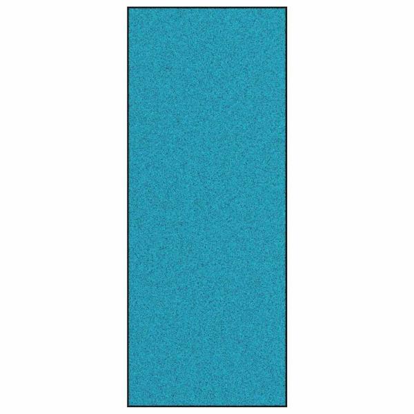 Waschbare Fußmatte Cyan 120x300 cm