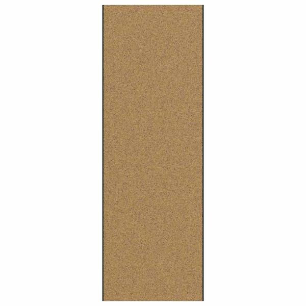 Waschbare Fußmatte in Creme 120x350 cm