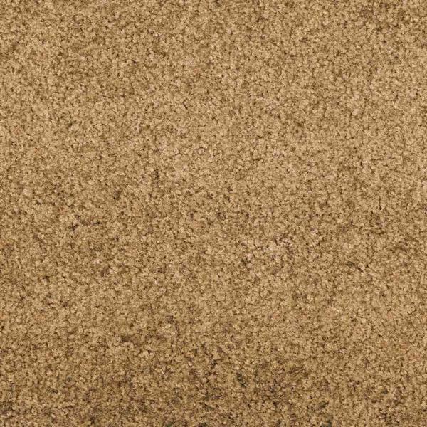 Fußmatte Creme und Schwarz 120 x 350 cm Polyamid und PVC