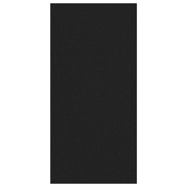 Rechteckige Türmatte Schwarz 120x250 cm