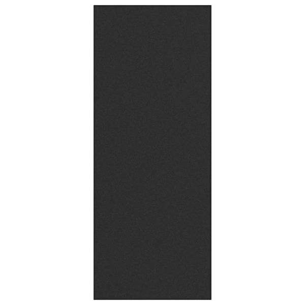Fußmatte rechteckig schwarz 120x300 cm