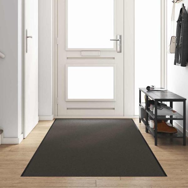 ARDEBO.de - Fußmatte Rechteckig Anthrazit 120x400 cm