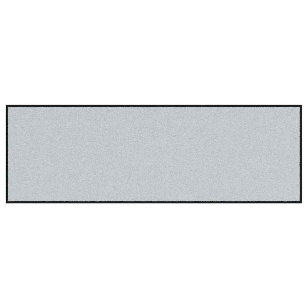 rechteckige Türmatte Grau 60x180 cm